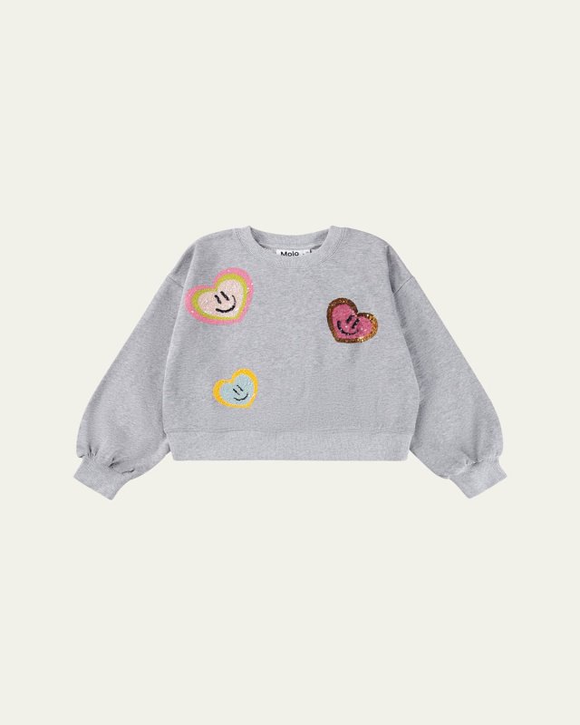 Girl's Miki Sweatshirt, Size 8-16